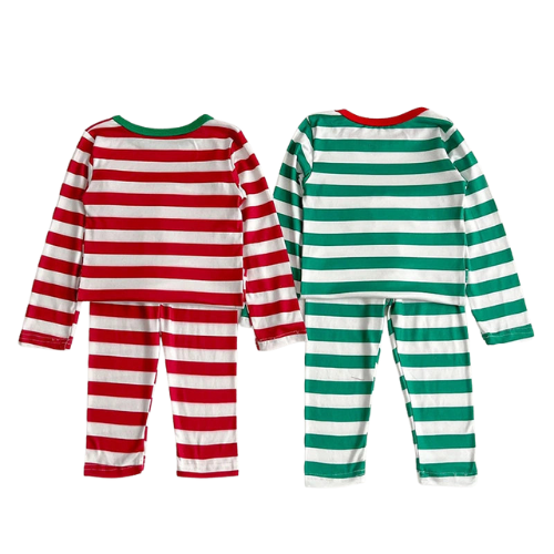 Candy Cane Pajama Autumn Set