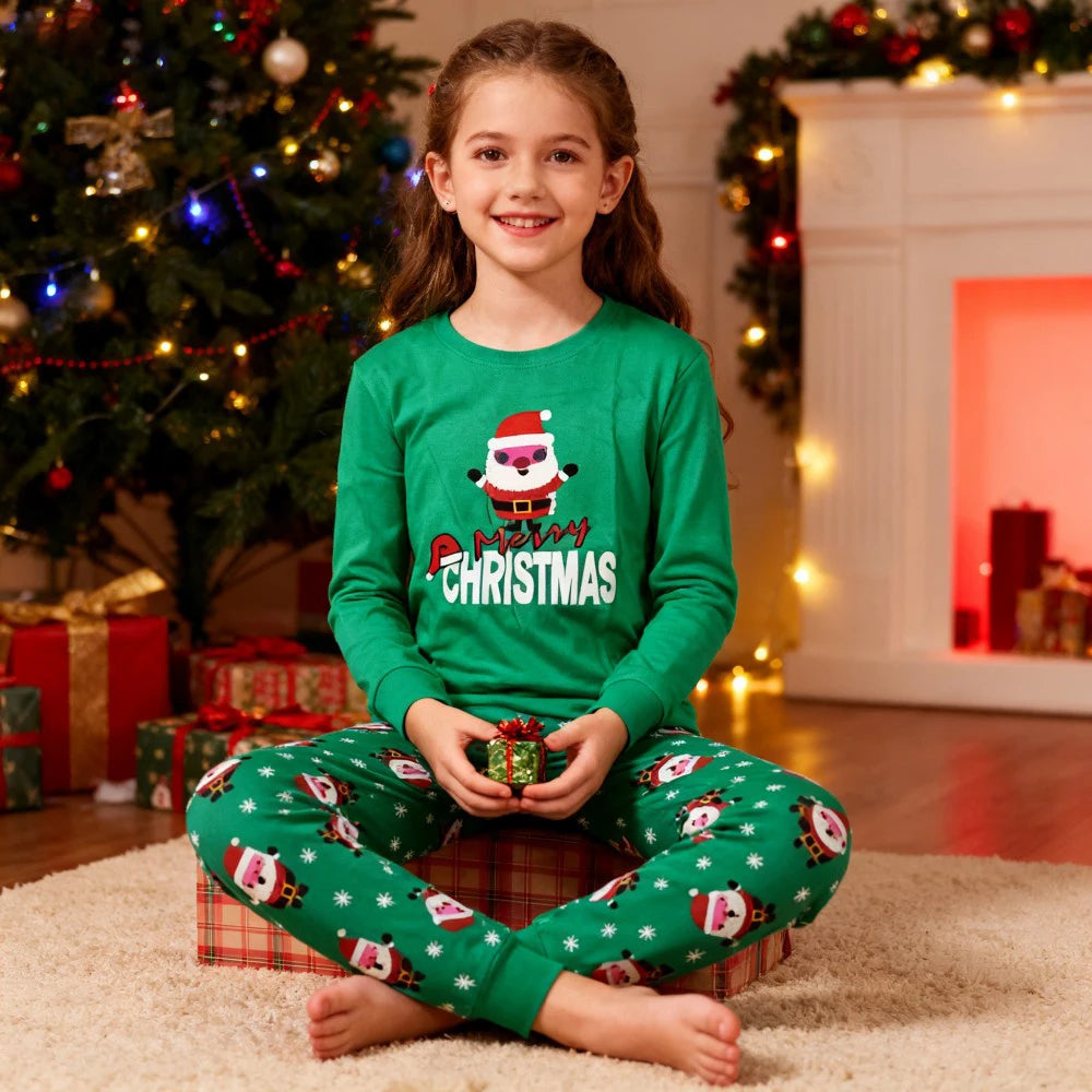 Christmas Cotton Kids Pajama Set