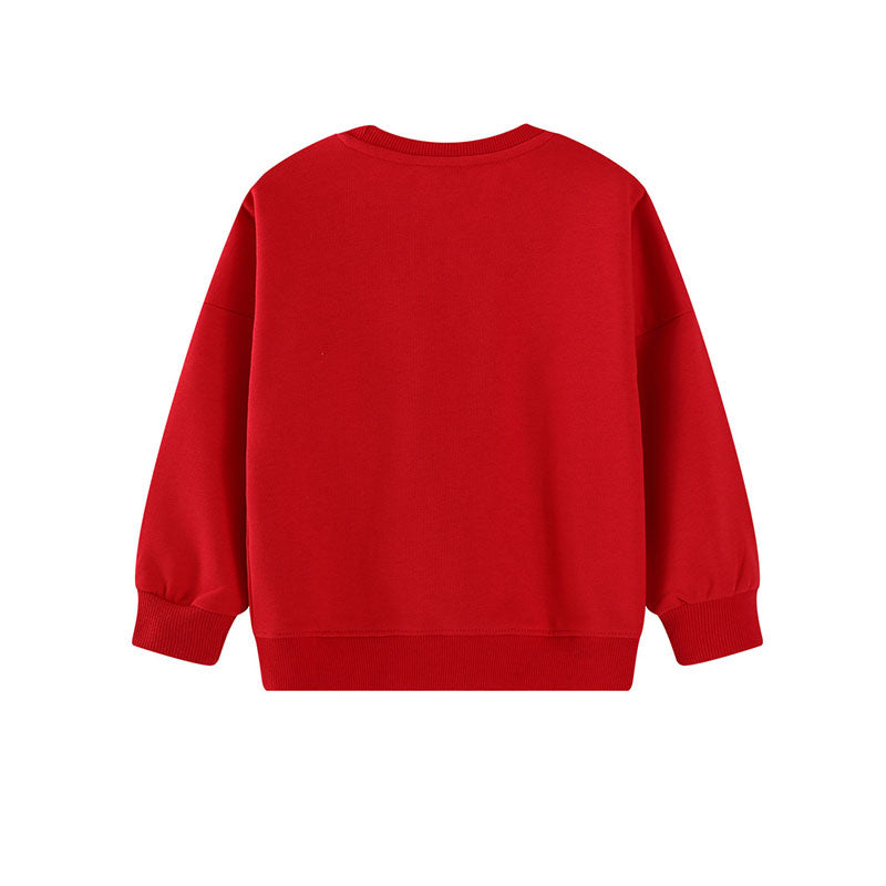 Girls Christmas Tree Cartoon Hoodie Sweatshirt