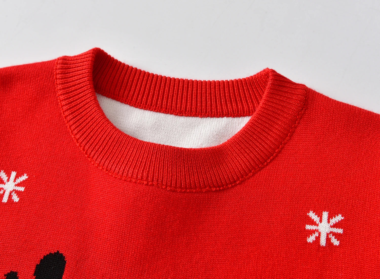 Reindeer Jacquard Kids Knit Sweater