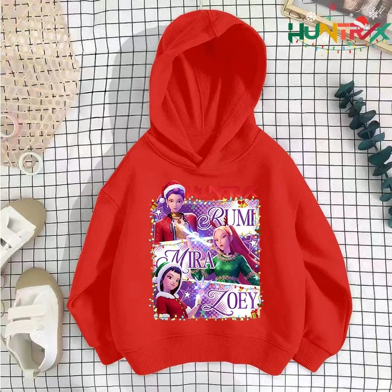 Rumi Christmas Demon Hunter Hooded Sweatshirt