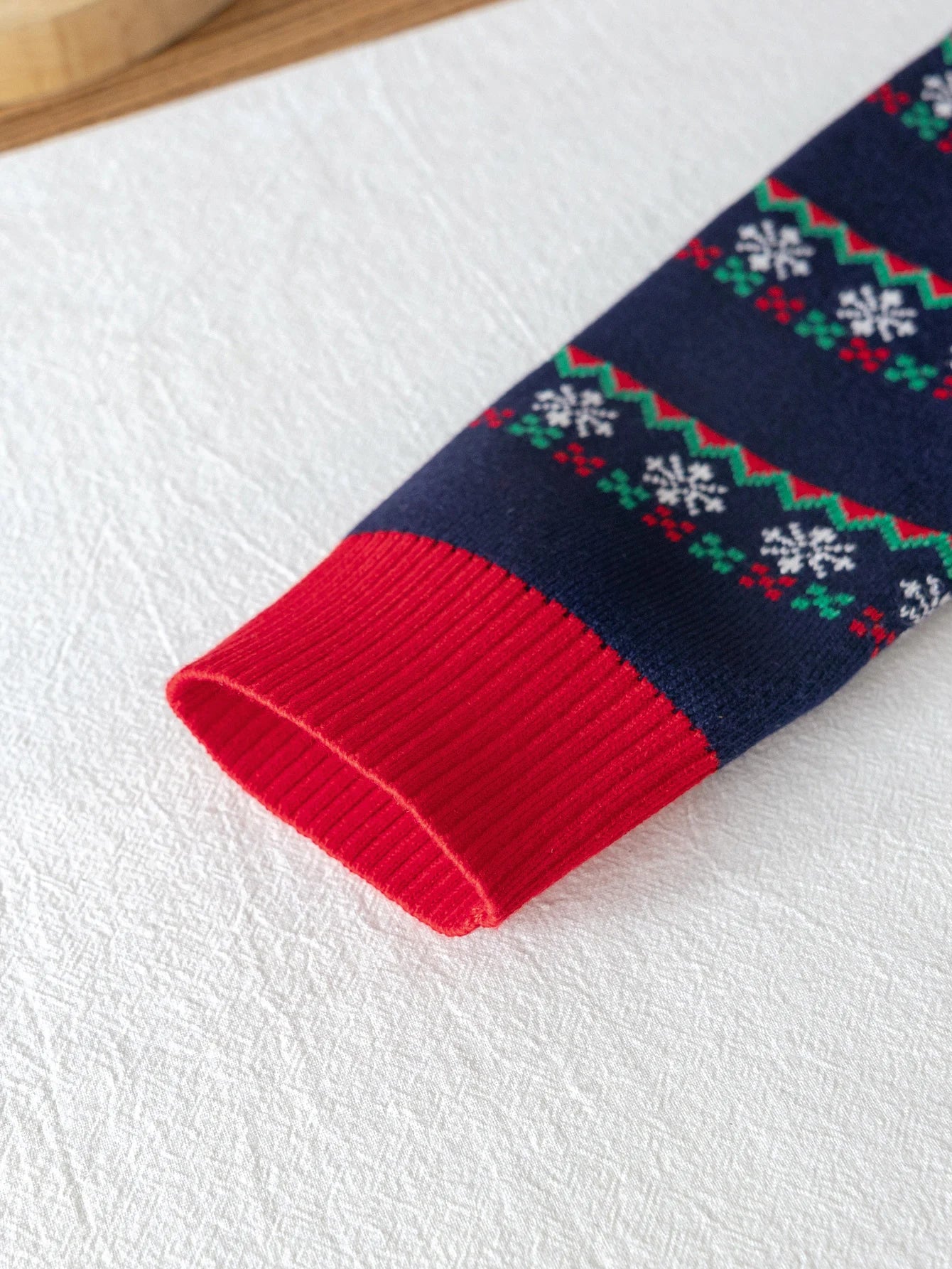 Adorable Kids Christmas Tree Knitted Sweater