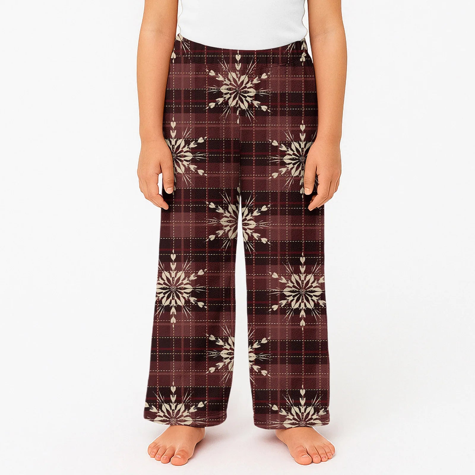 Kids Christmas Plush Pajama Pants