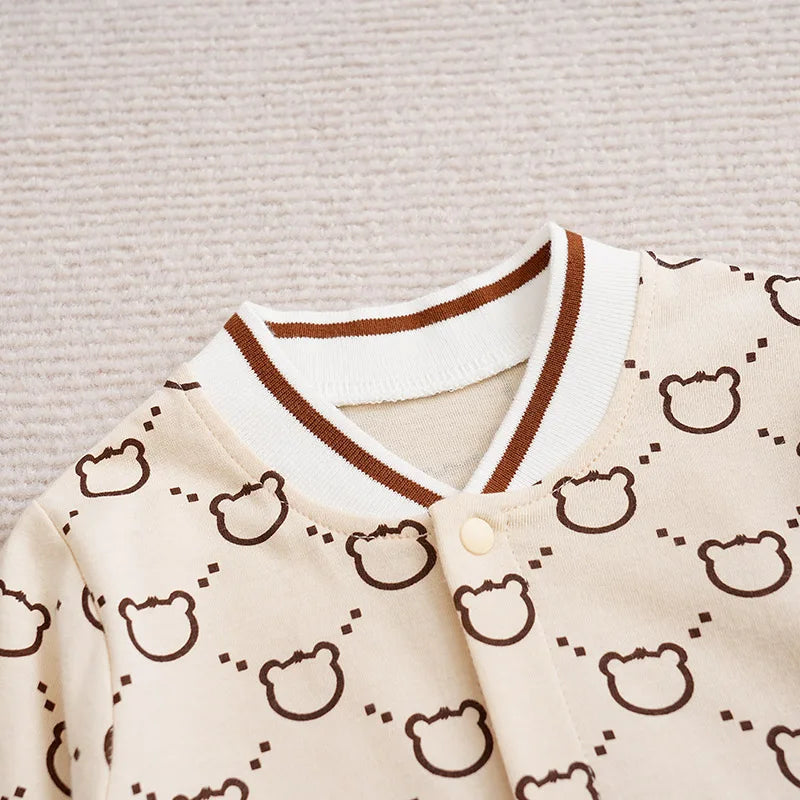 MOMSTAG Newborn Little Bear Bodysuit