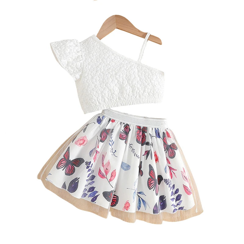 MOMSTAG Summer Cartoon Clothing Set (Unisex, 0-4 Years)