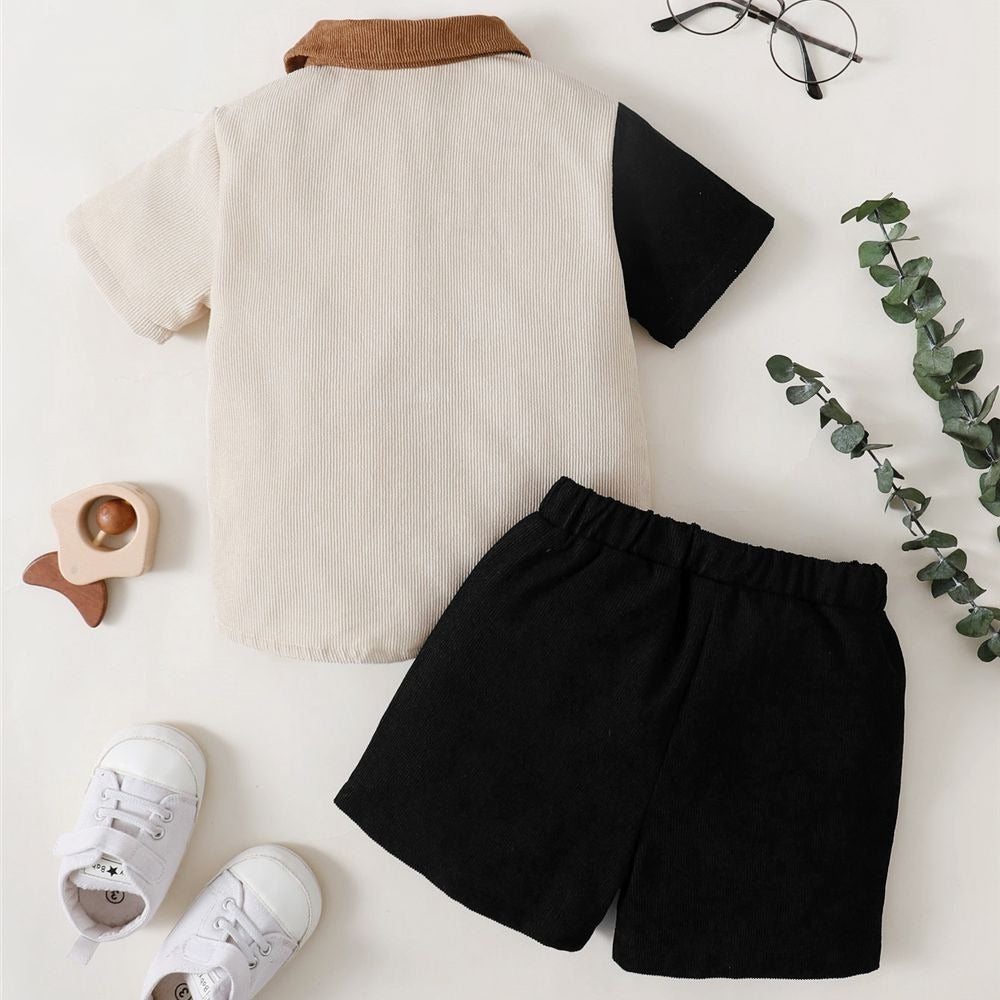 Color Block Short Sleeve Set (Boys)