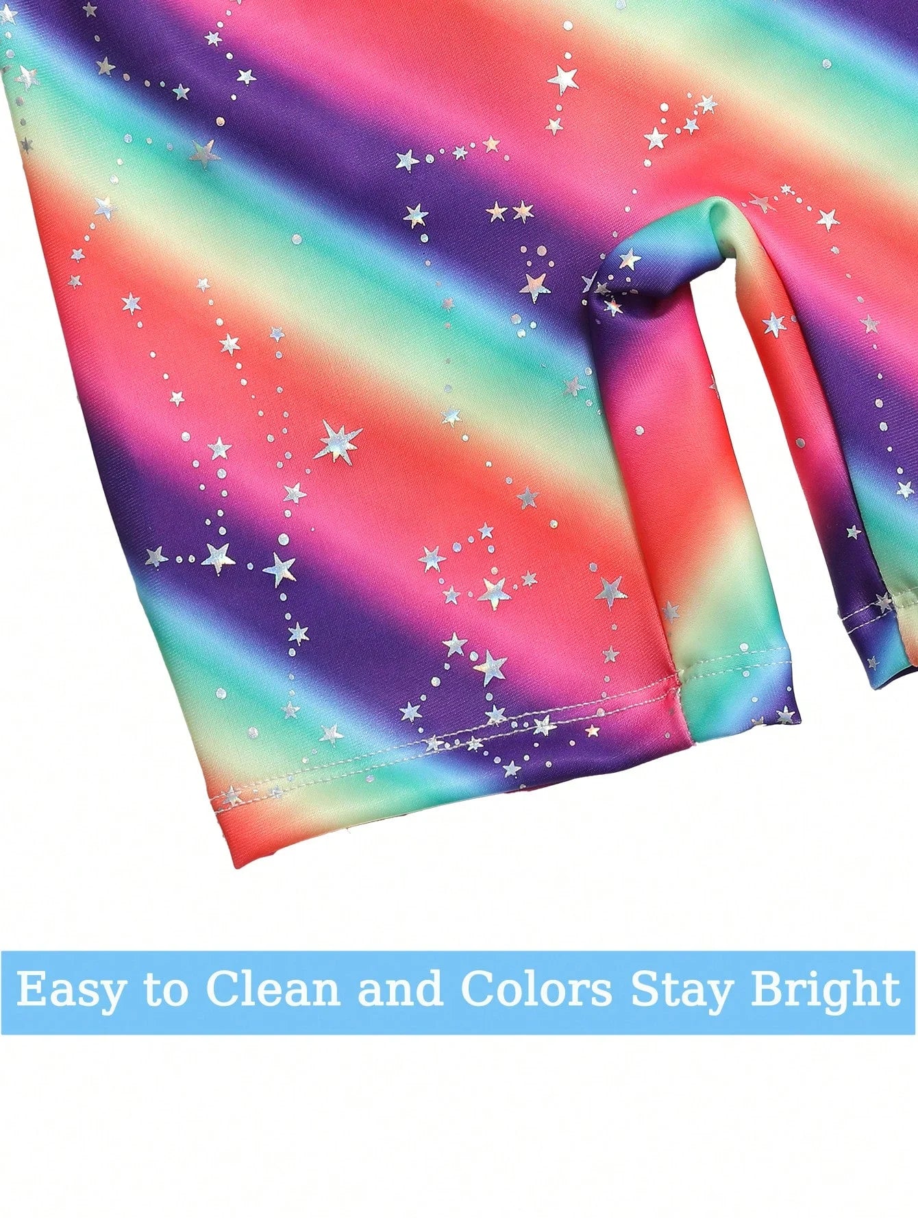 Sparkly Rainbow Gradient Dance & Sportswear