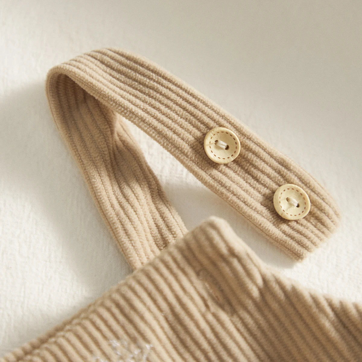 Christmas Corduroy Baby Romper 0-18M