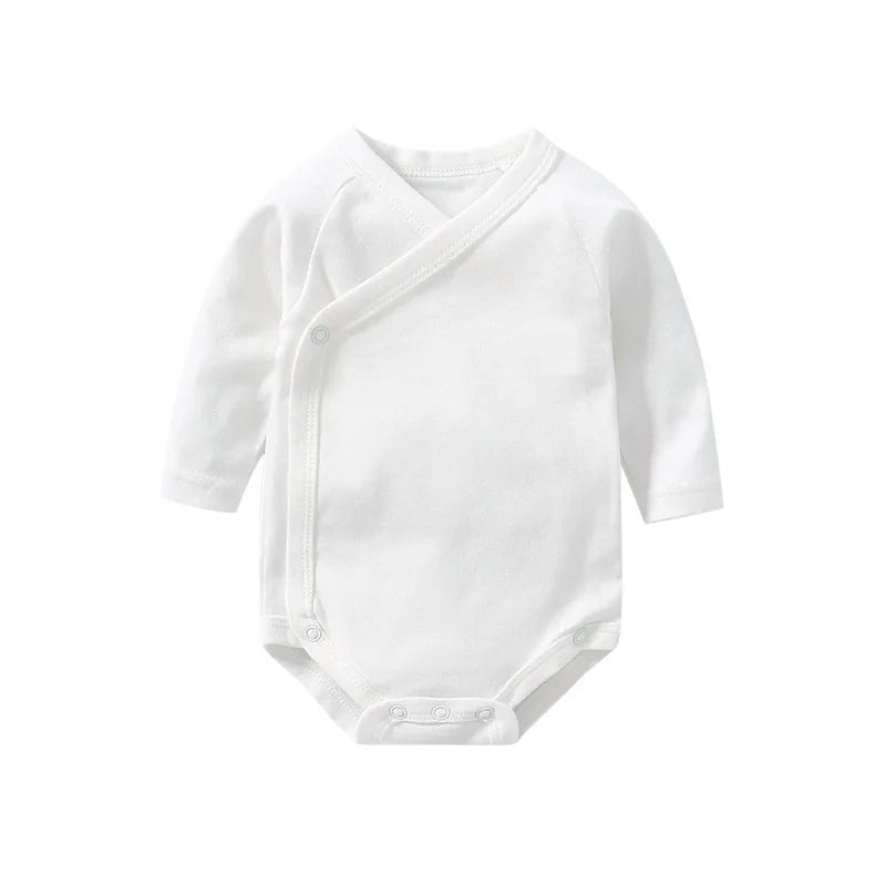 Cotton Soft Long-Sleeve Baby Bodysuit – Unisex Newborn & Toddler Outfit
