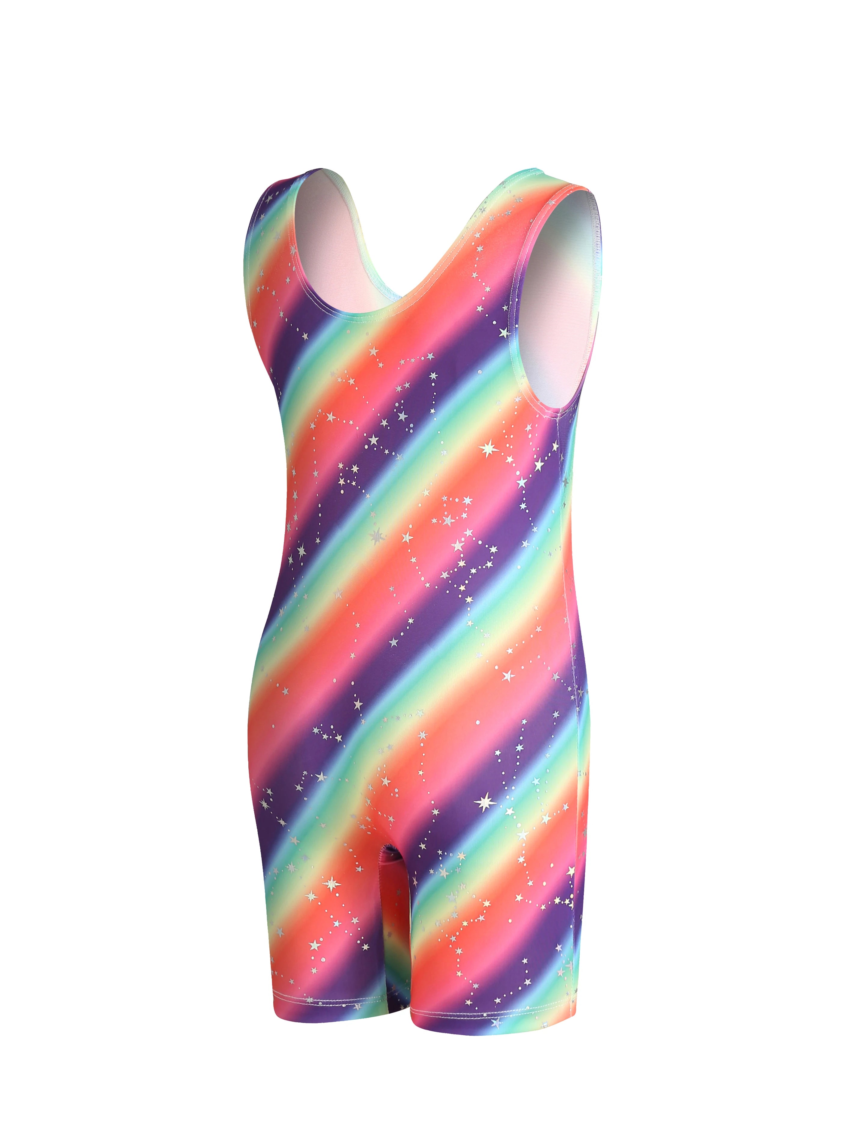 Sparkly Rainbow Gradient Dance & Sportswear