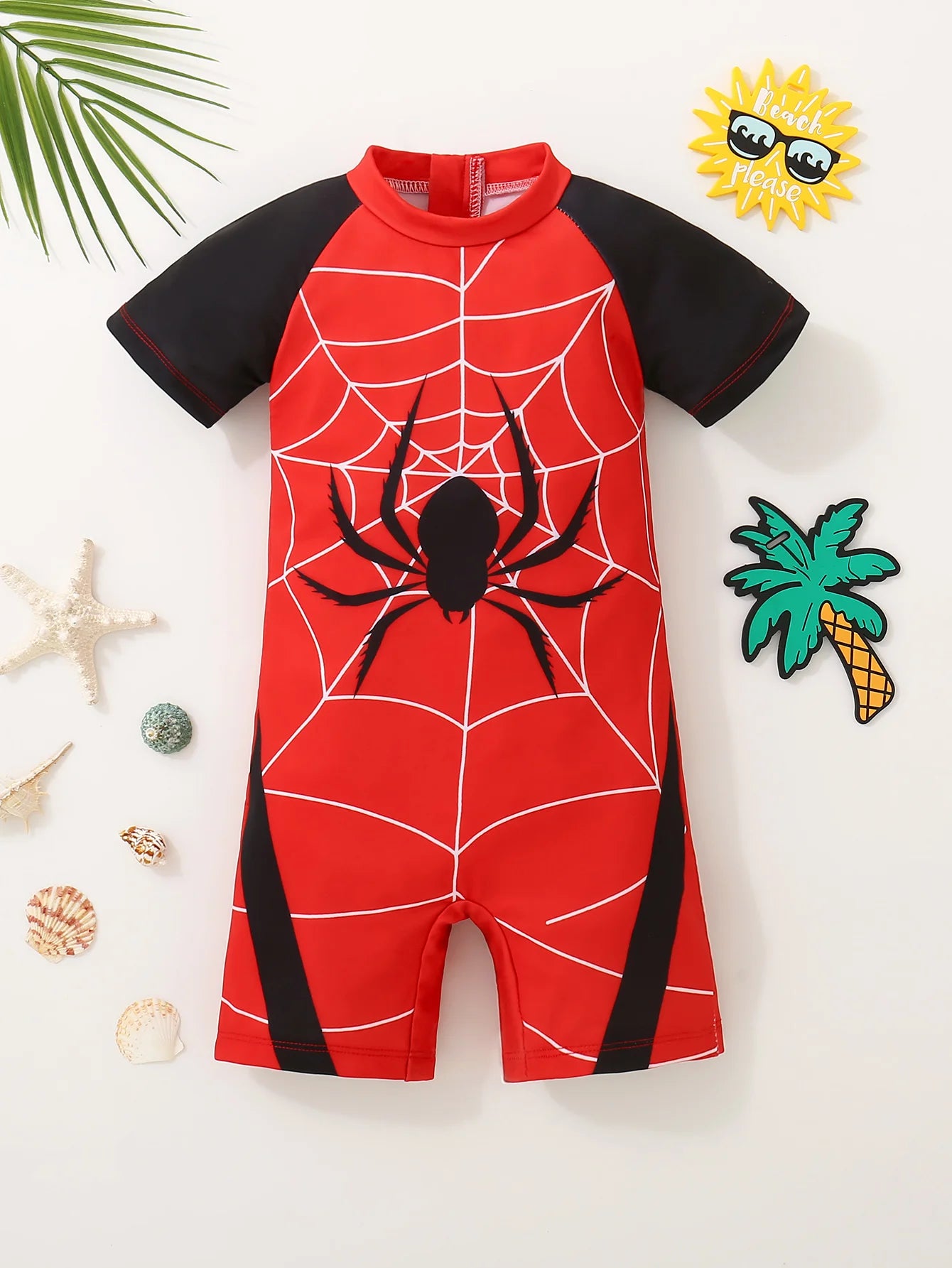 Boys' Spiderman Swimsuit