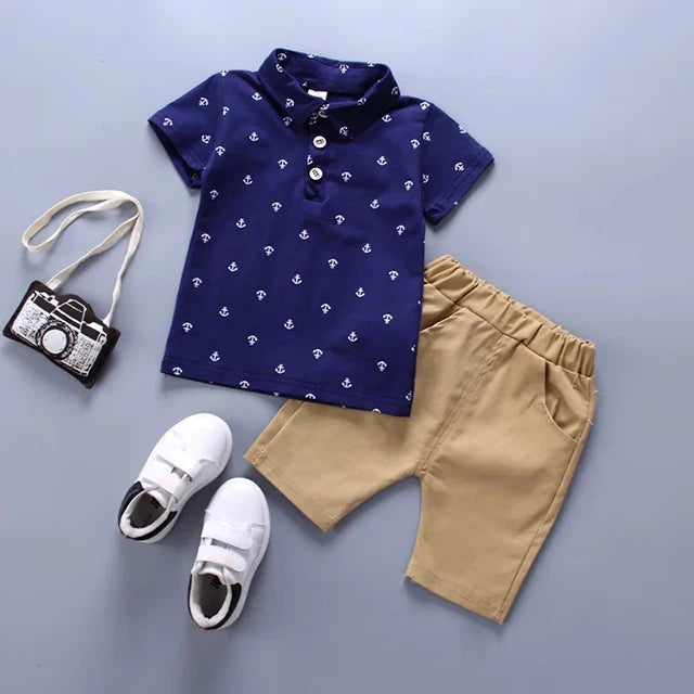 2pcs T-shirt and shorts for Boys