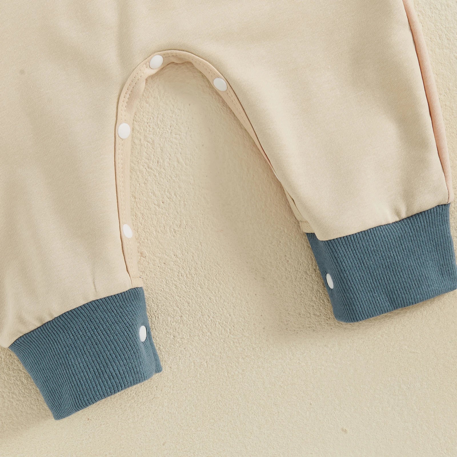 Baby Boy Autumn Romper – Golf Cart Embroidered Long Sleeve Jumpsuit