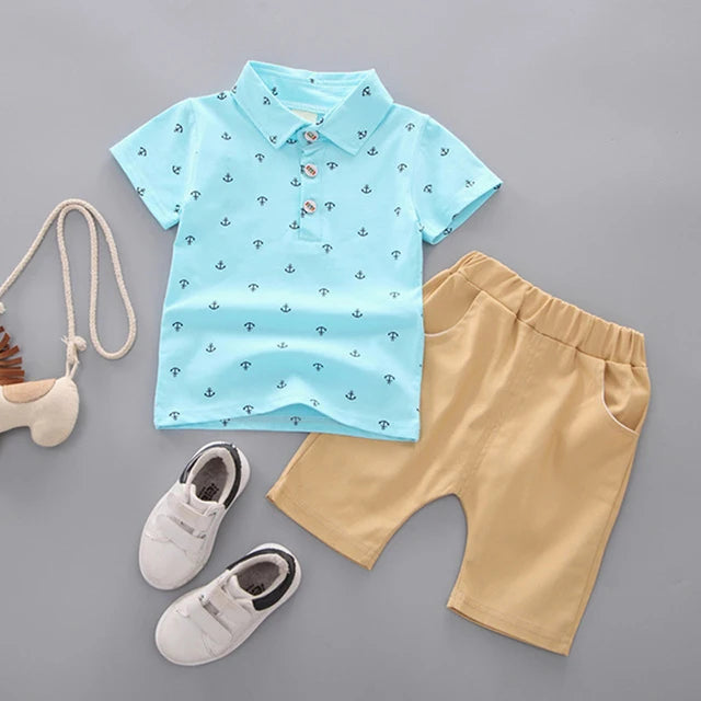 2pcs T-shirt and shorts for Boys