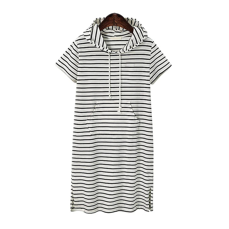 Women's Summer Striped Maternity Dress