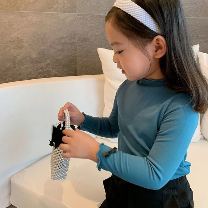 Baby Girls Long-Sleeve Turtleneck Tee