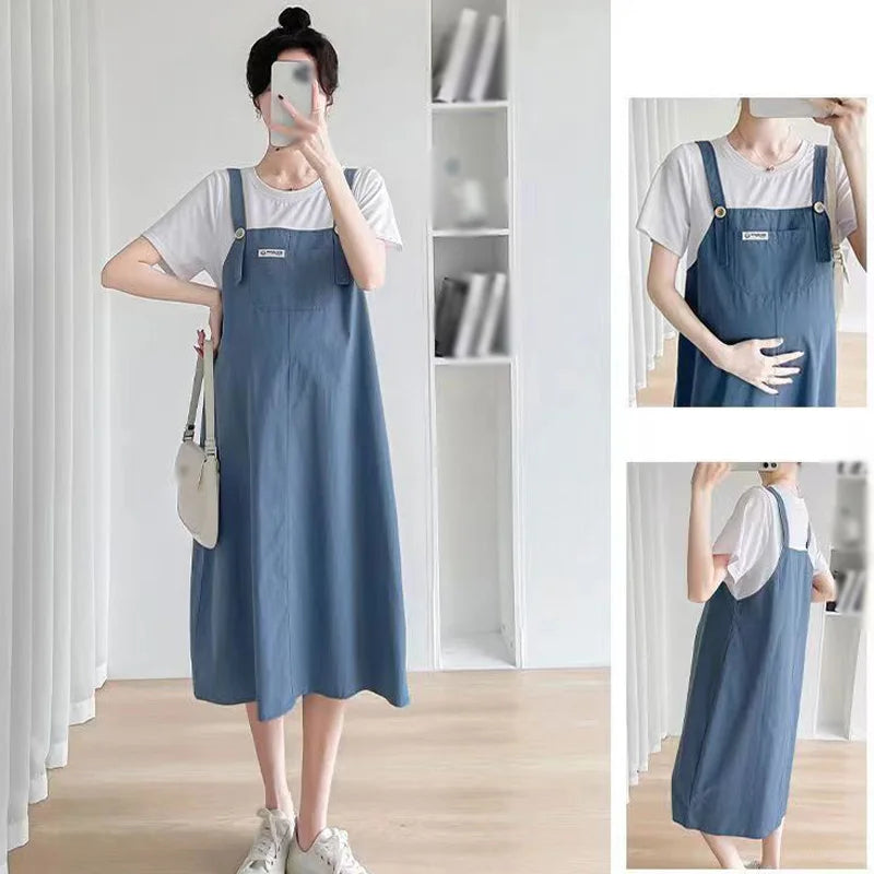 New Summer Pregnant Women's Fashion Dress