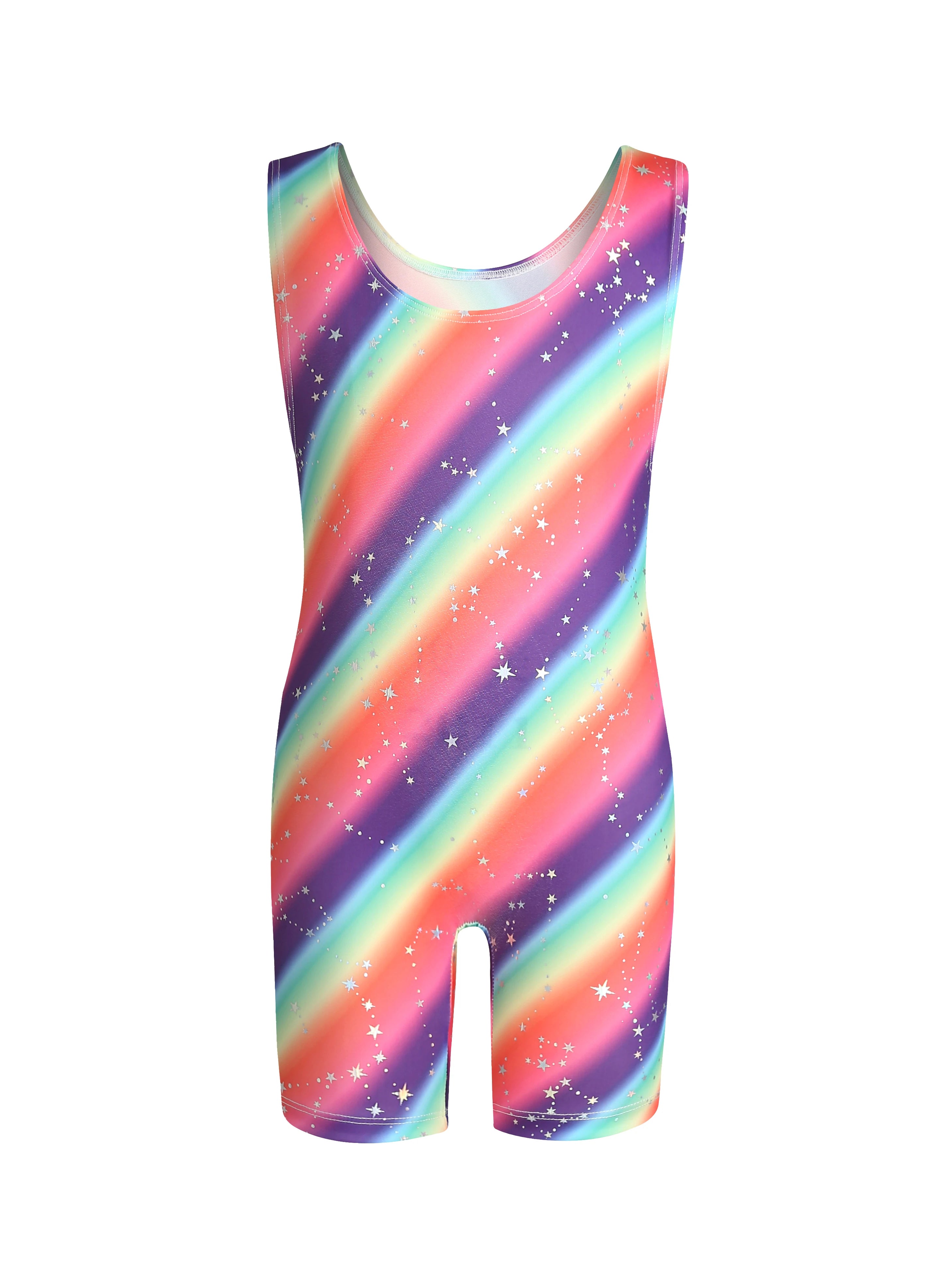 Sparkly Rainbow Gradient Dance & Sportswear
