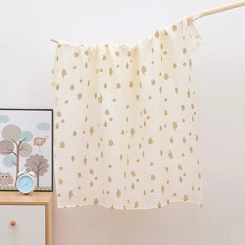 2-Layer Cotton Blanket for Newborns & Summer Bedding
