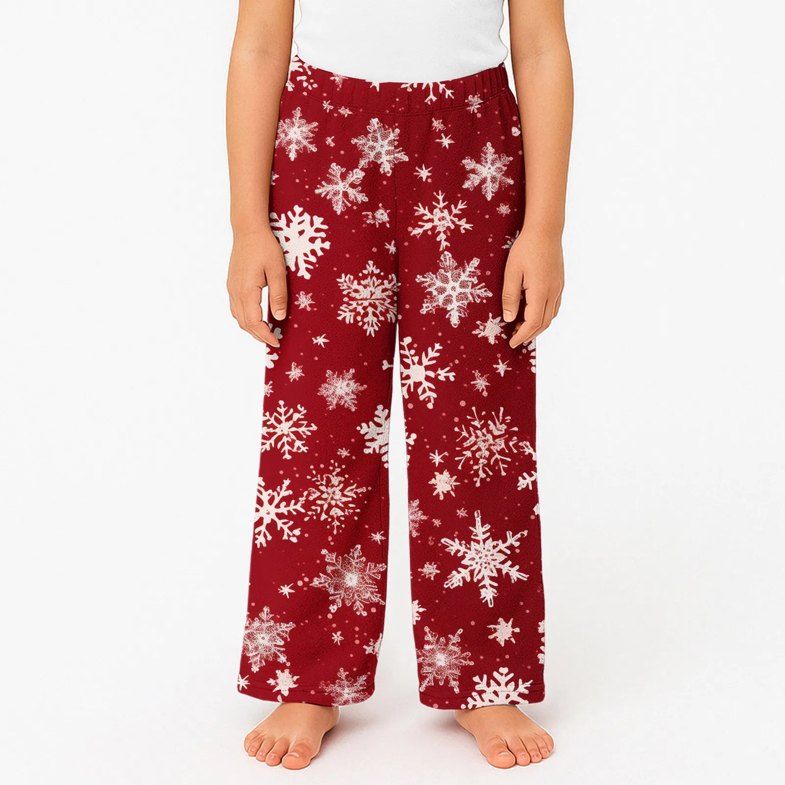 Kids Christmas Plush Pajama Pants