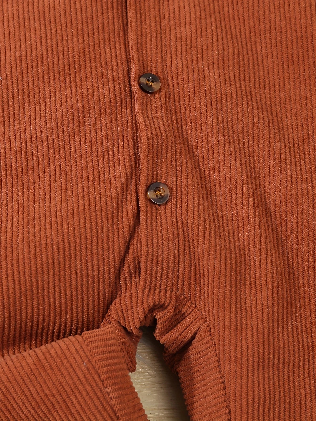 Baby Boy Fur Collar Jumpsuit