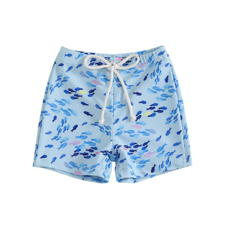 Dinosaur/Shark Swimming Trunks Swimwear 6M-4T