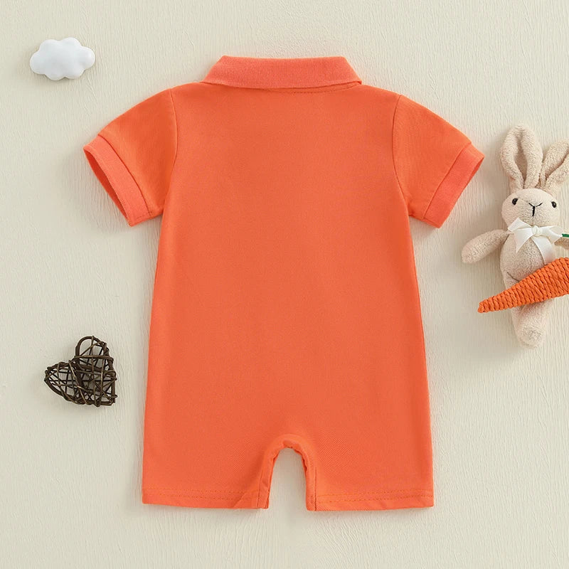 Infant Boy Short Sleeve Jumpsuit