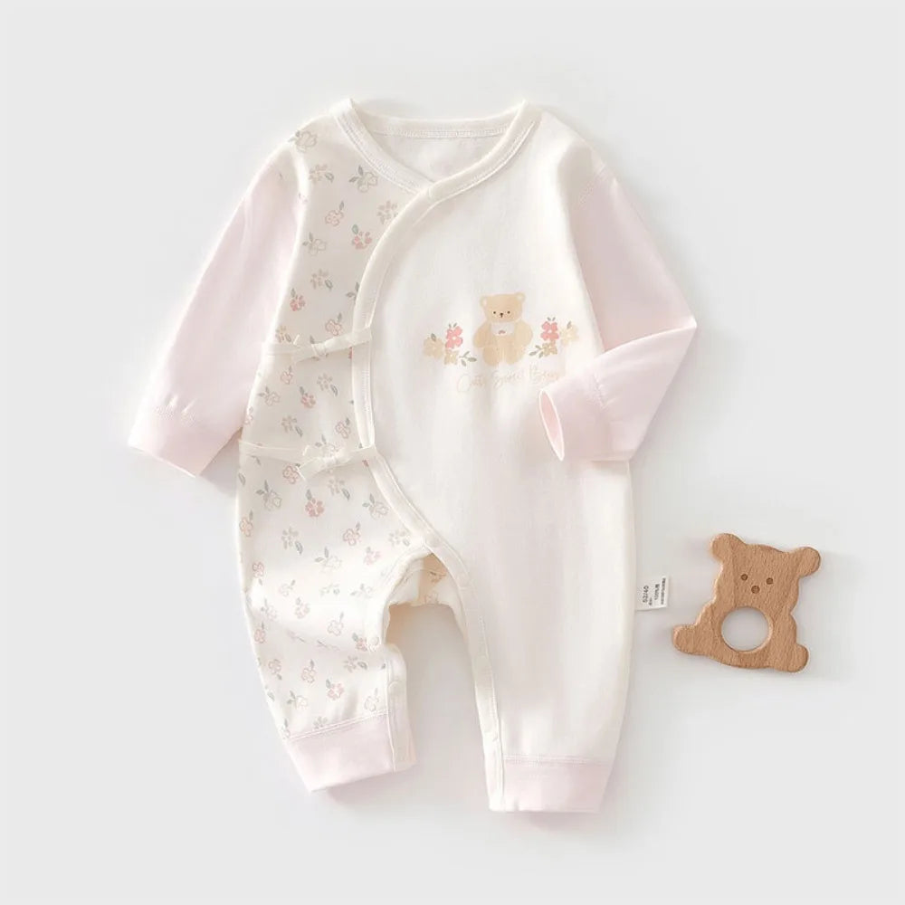 Cotton Cartoon Butterfly Outfit (0-6M)