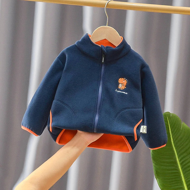 Baby Winter Corduroy Zip Jacket
