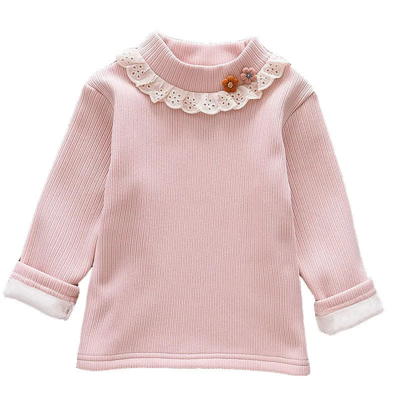 Girls Winter Turtleneck Top