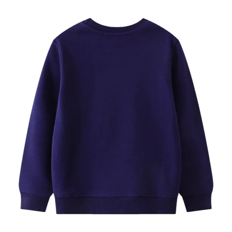 Unicorn Frill Girls Cotton Sweatshirt