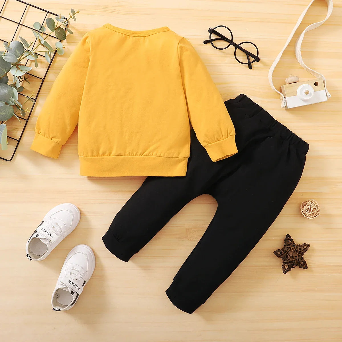 Cotton Baby Boy Outfit Set 0–18M