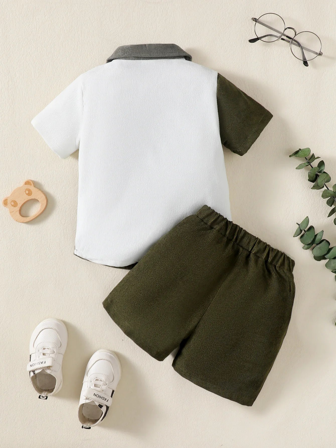 Color Block Short Sleeve Set (Boys)