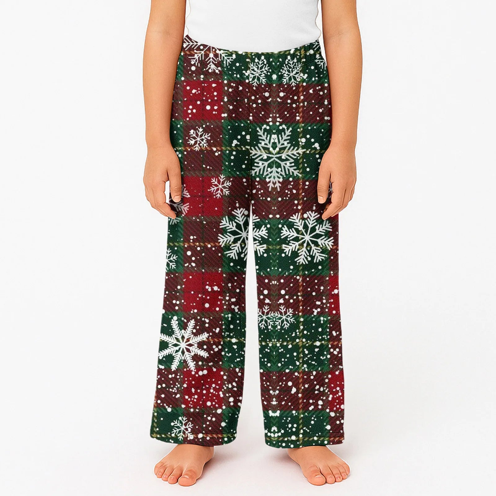 Kids Christmas Plush Pajama Pants