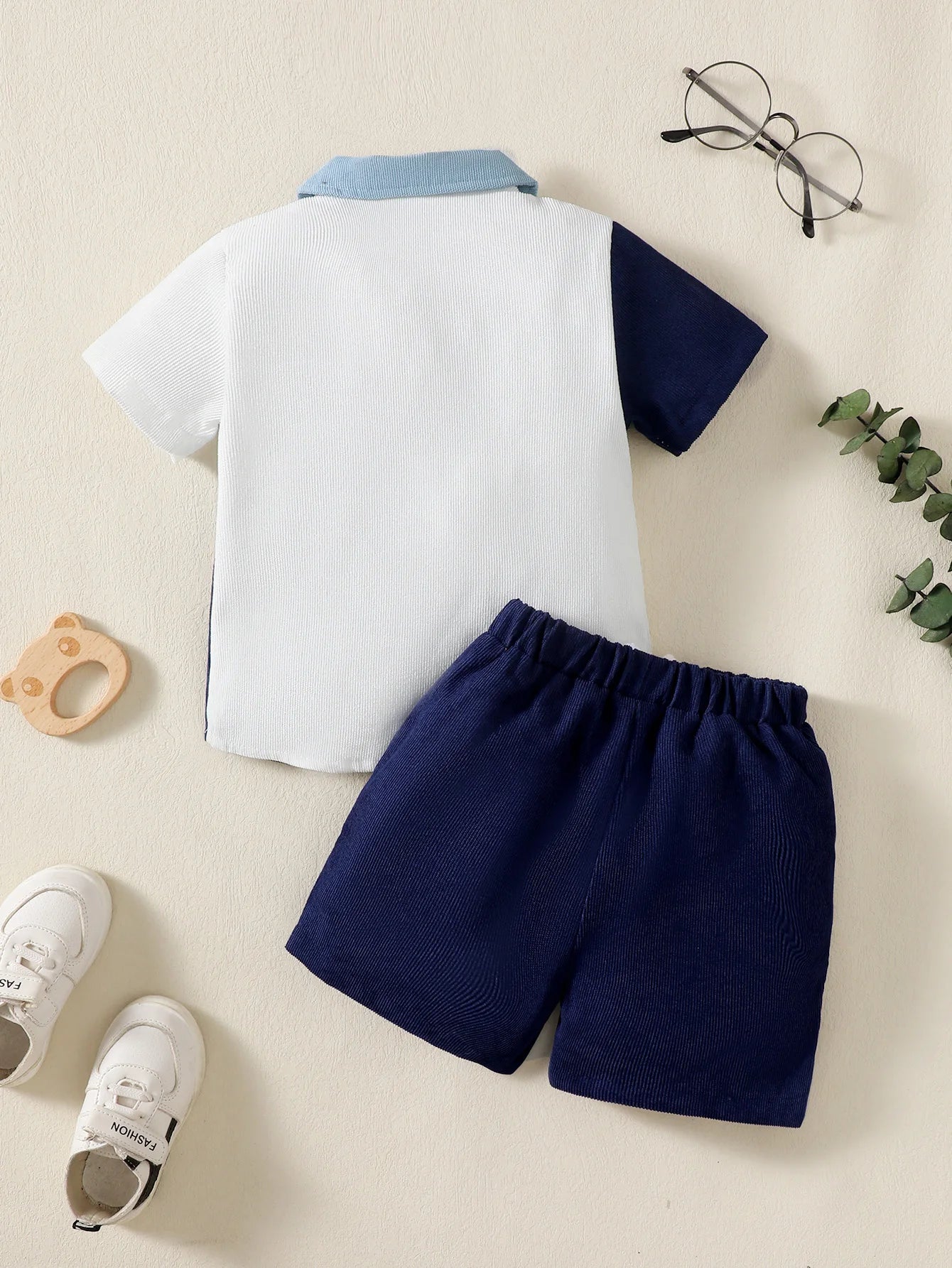 Color Block Short Sleeve Set (Boys)