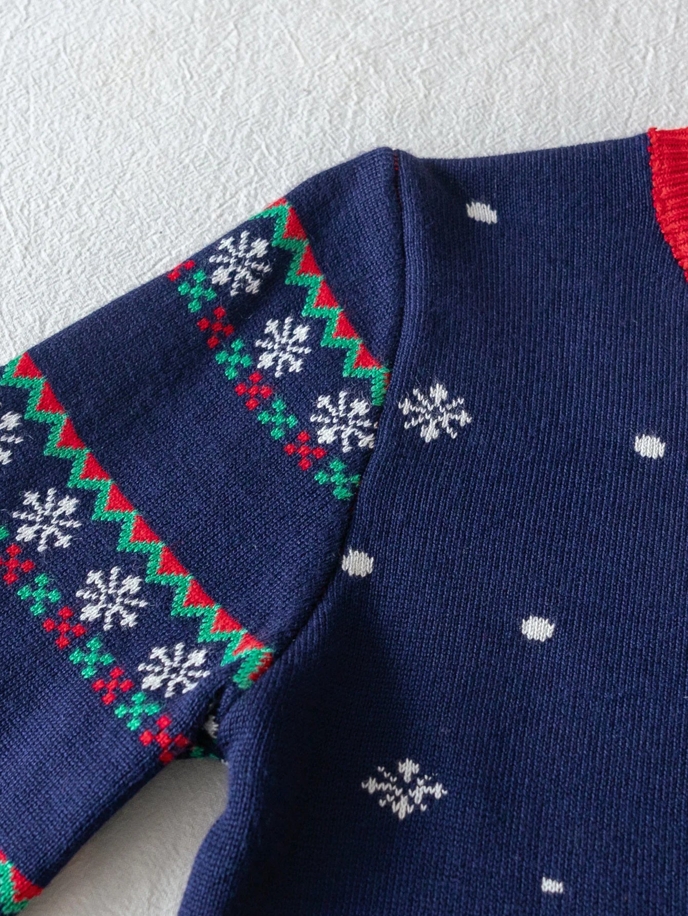 Adorable Kids Christmas Tree Knitted Sweater