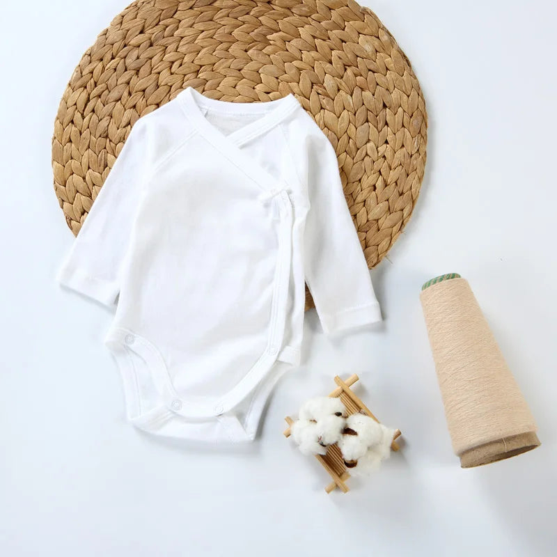 White Newborn & Kids Overalls