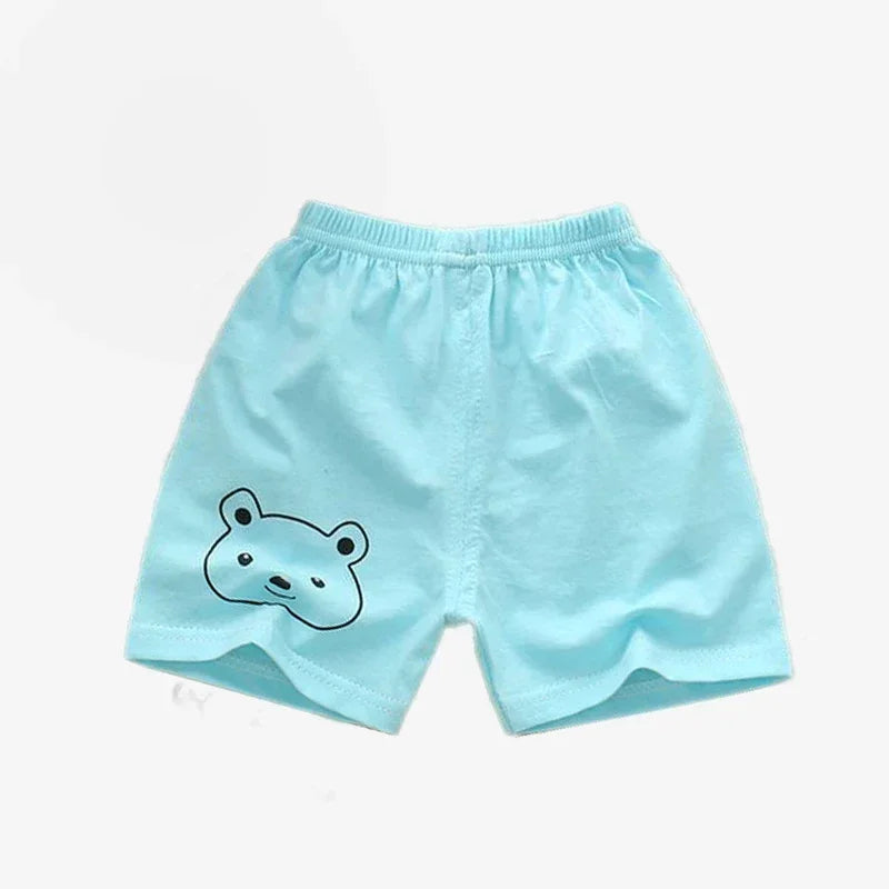 Children's Cotton Shorts – Breathable, Elastic, Casual Summer Shorts for Boys & Girls