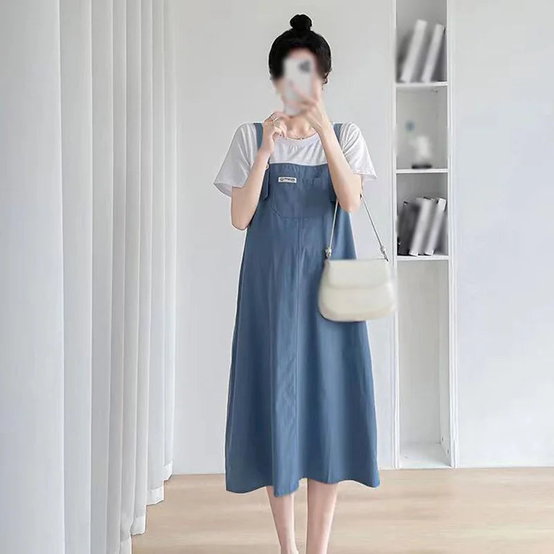 New Summer Pregnant Women's Fashion Dress