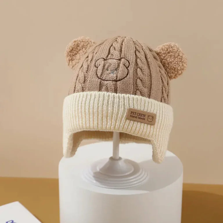 Baby Bear Winter Knitted Hat