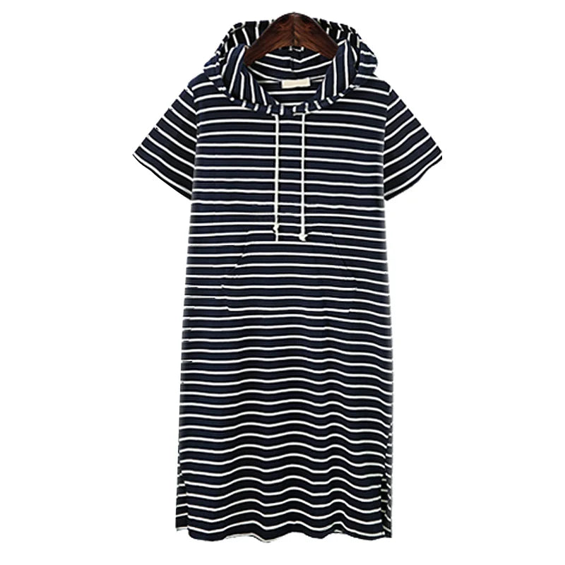 Women's Summer Striped Maternity Dress