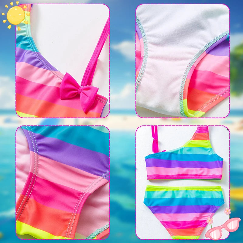 Girls Swimsuit Summer Beachwear - Two-pieces Suits