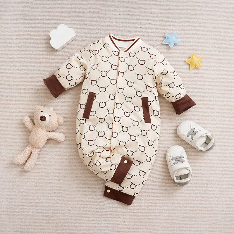 MOMSTAG Newborn Little Bear Bodysuit