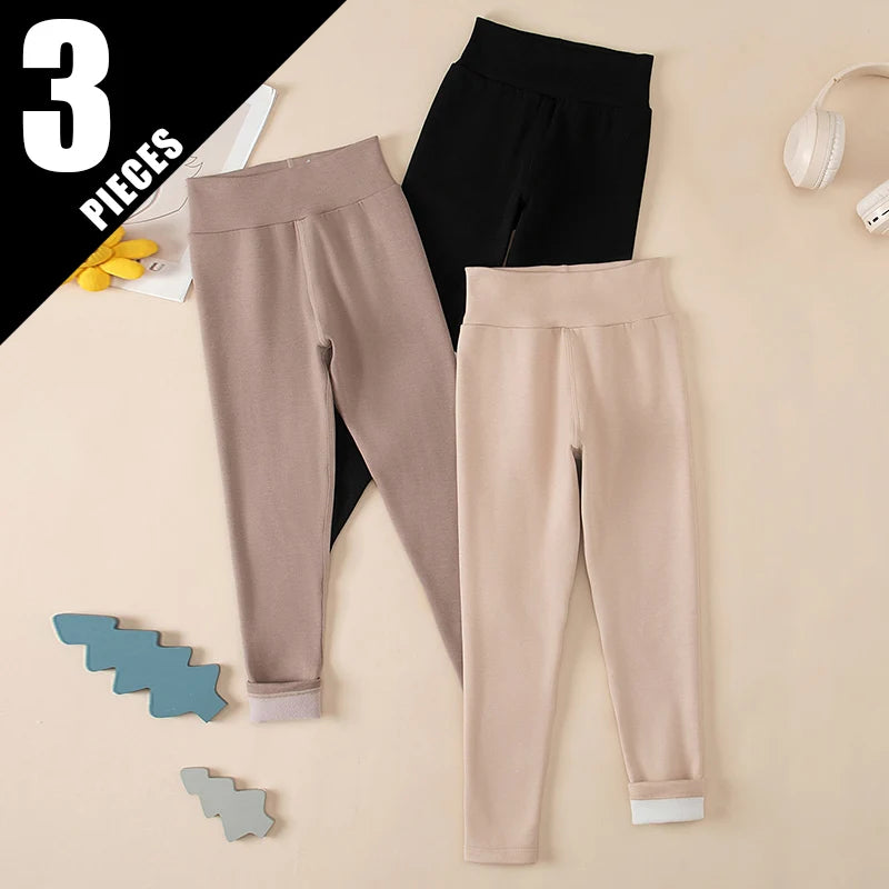 Kids Winter High Waist Leggings