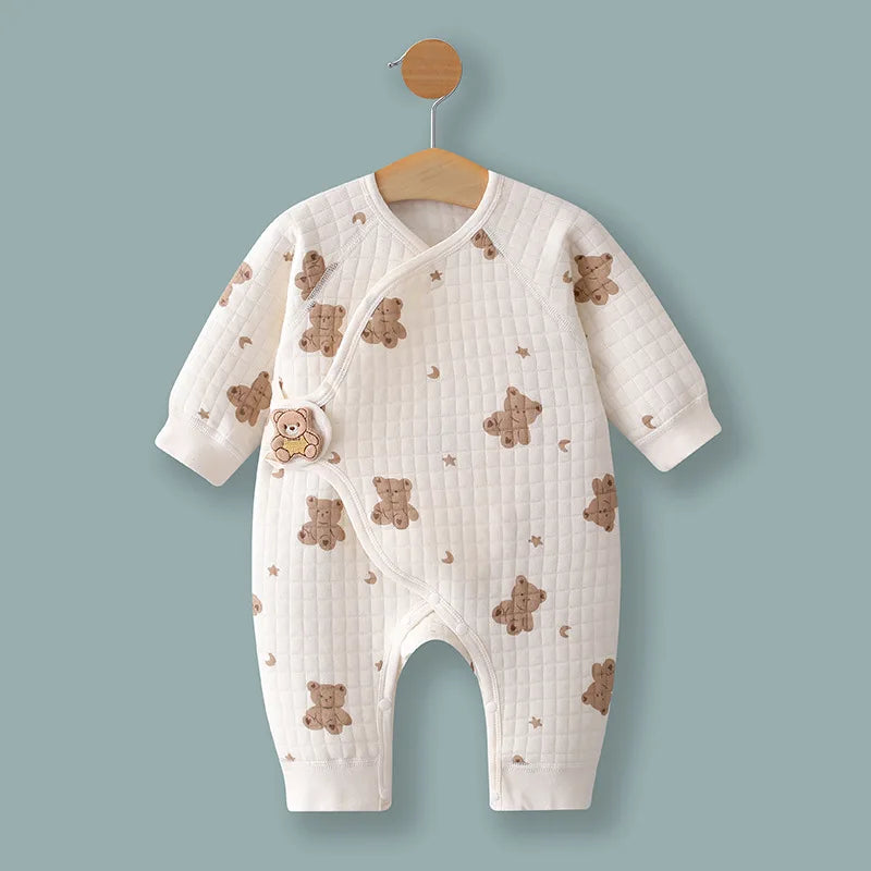 MOMSTAG 0-6 Months Baby Rompers 100% Cotton