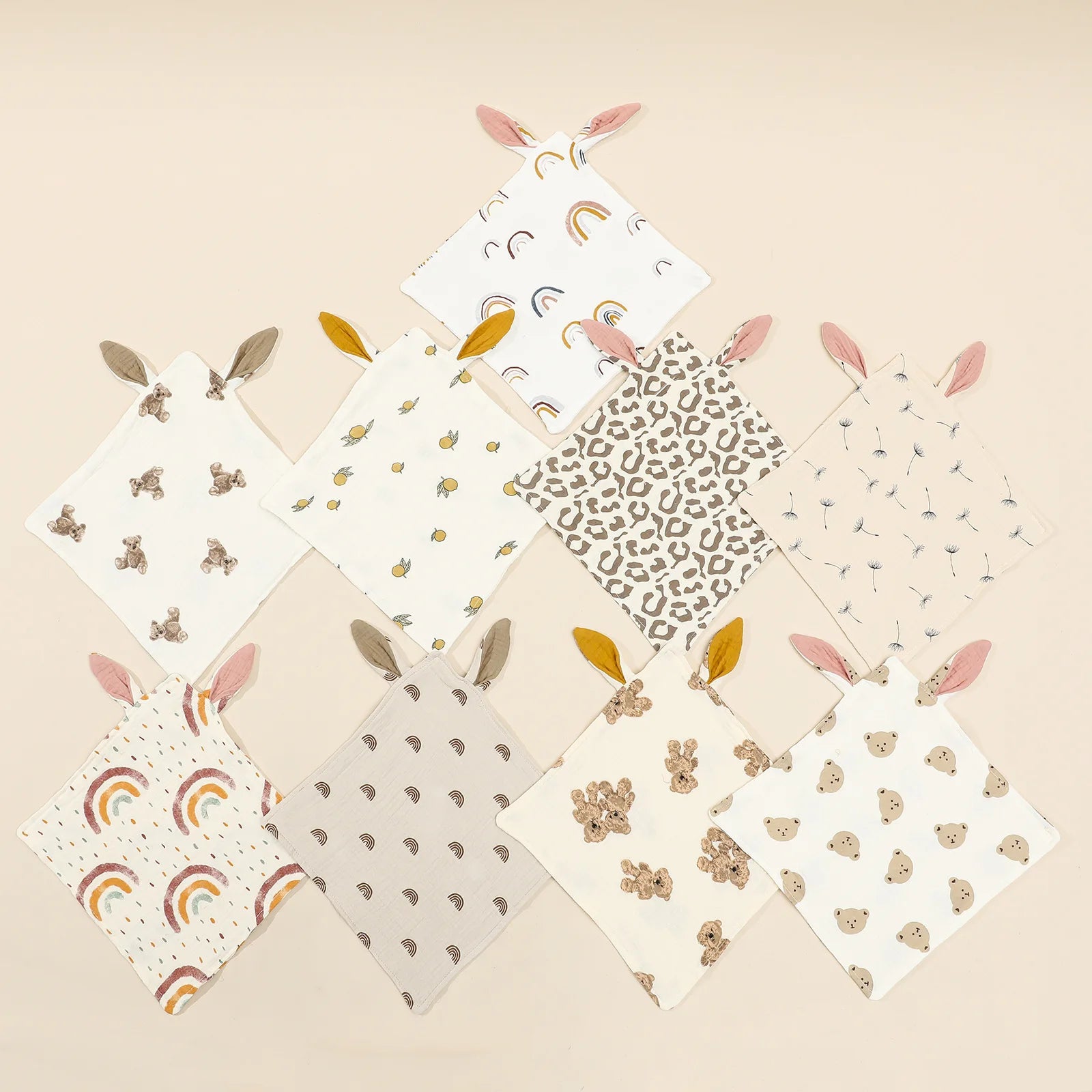 Soft Cotton Soothe Blanket & Burp Cloth