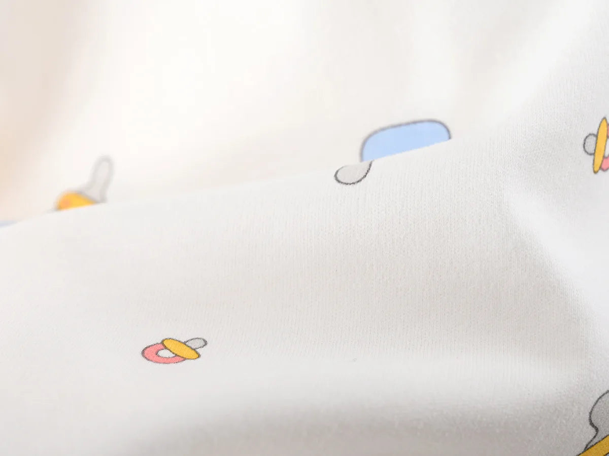 MOMSTAG Unisex Newborn Cotton Jumpsuit - Cartoon Butterfly Print