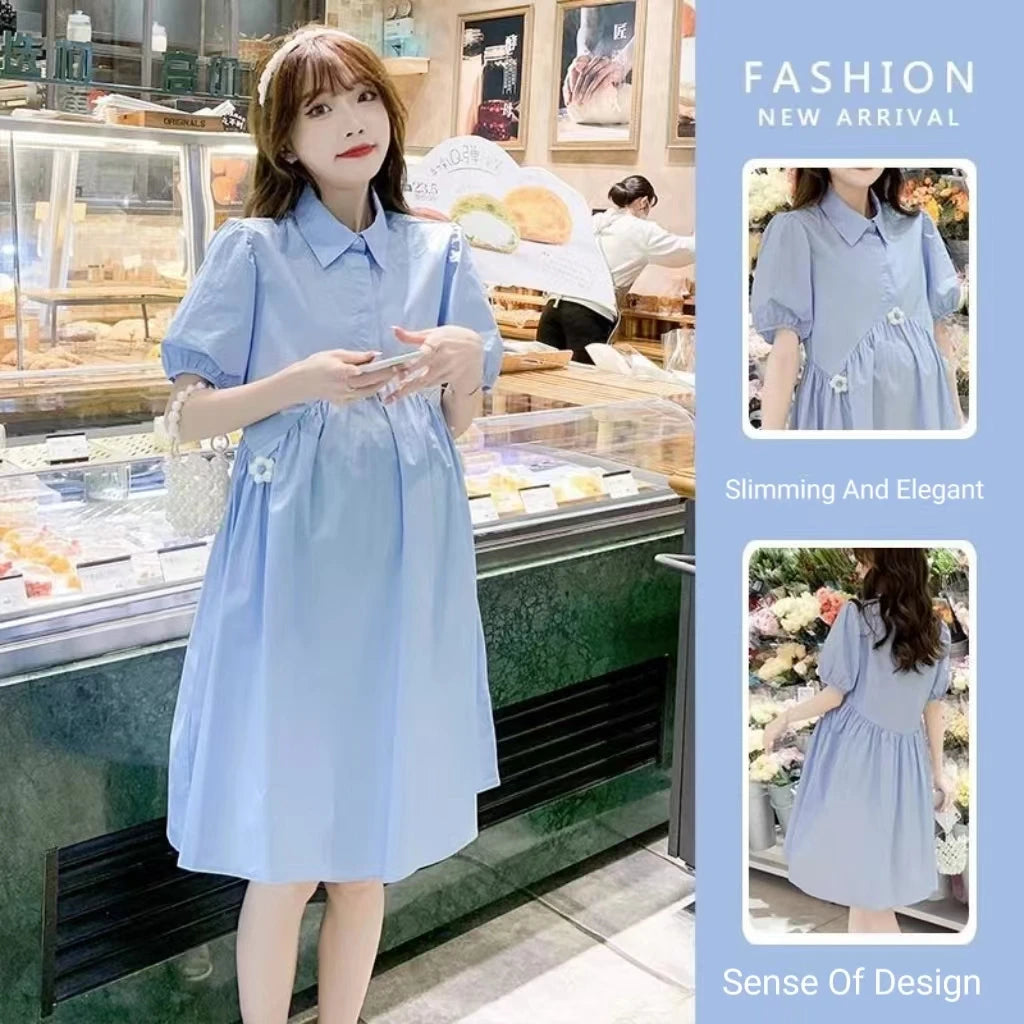 Maternity Summer Dress Set