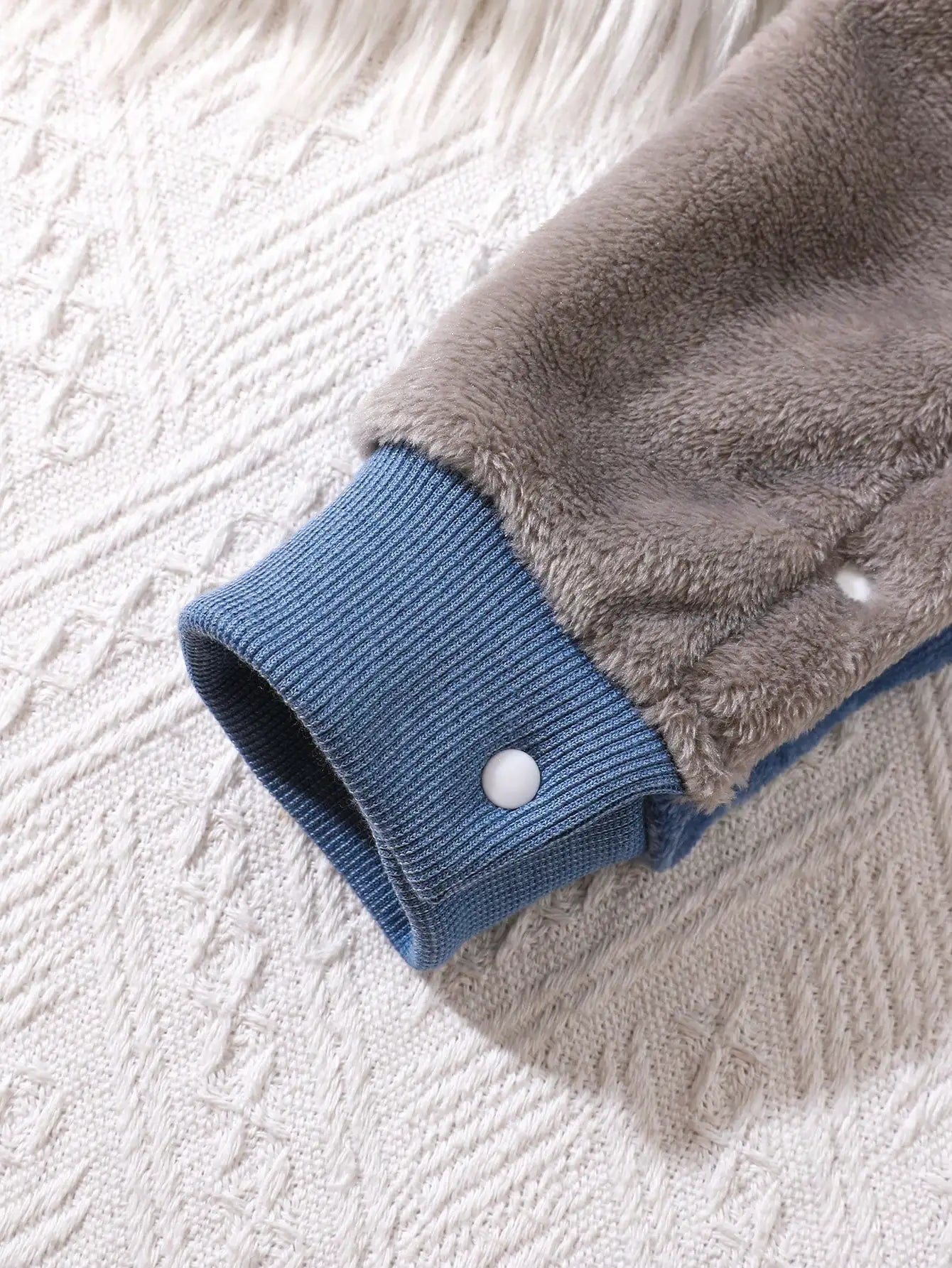 Baby Plush Winter Jumpsuit Boys 3-12M