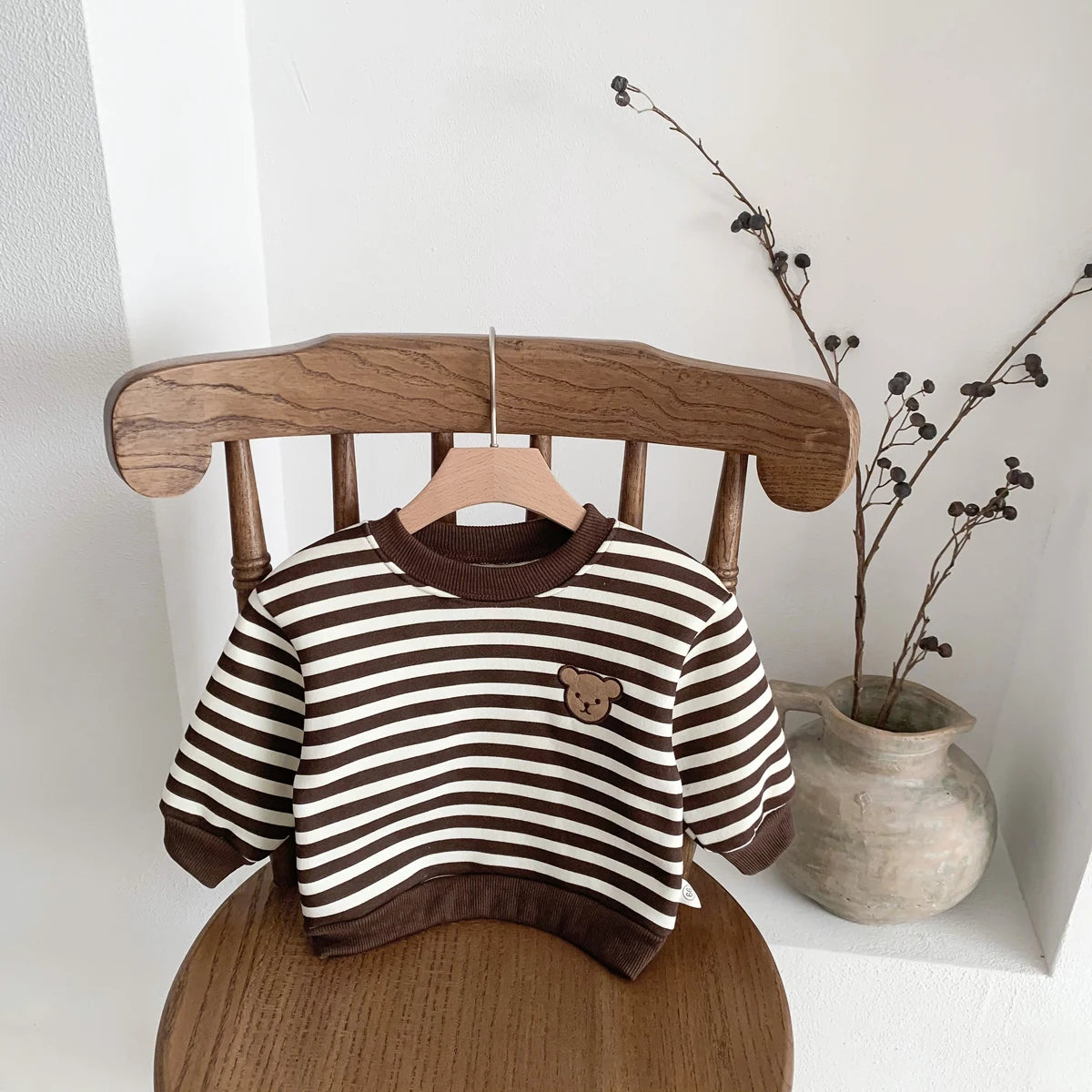 Baby Cotton Fleece Lined Sweatshirt